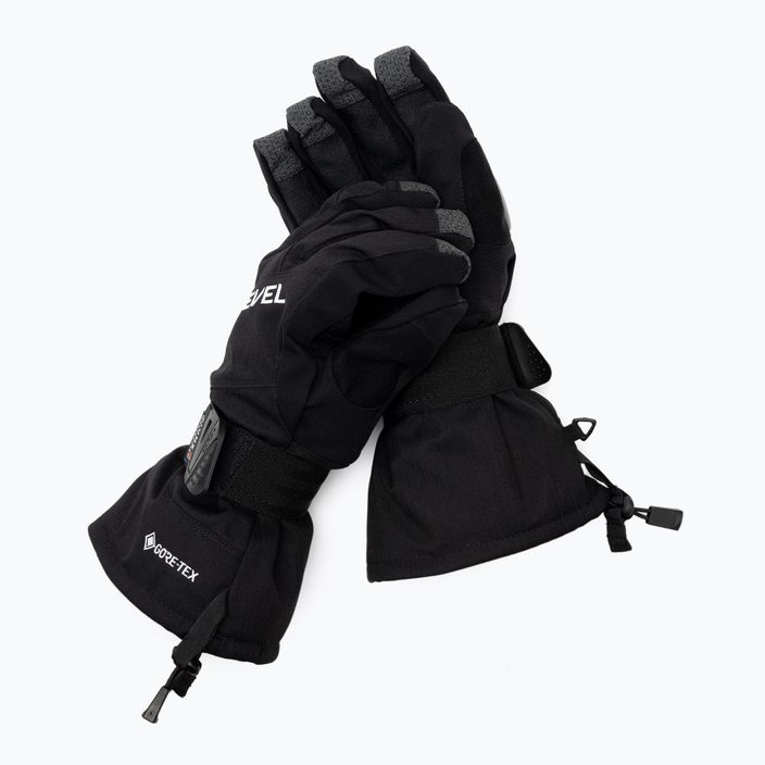 Pánské snowboardové rukavice Level Half Pipe Gore Tex černé 1011