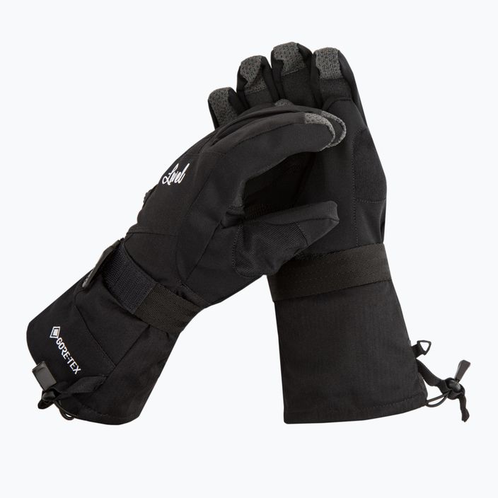 Dámské snowboardové rukavice Level Half Pipe Gore Tex černé 1021