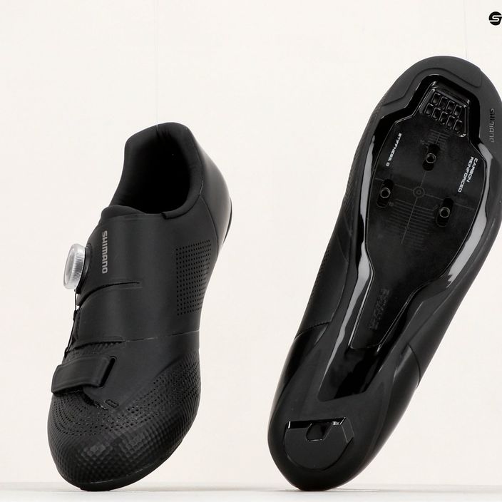 Shimano SH-RC502 pánská cyklistická obuv černá ESHRC502MCL01S48000 15