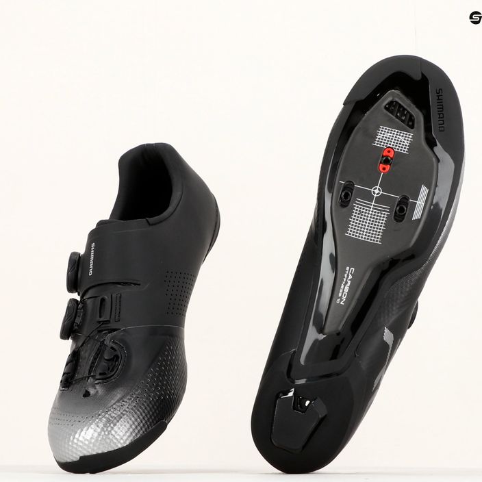 Shimano SH-RC702 pánská cyklistická obuv černá ESHRC702MCL01S48000 16