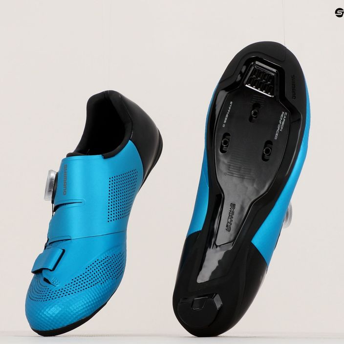 Dámská cyklistická obuv Shimano SH-RC502 modrá ESHRC502WCB25W39000 15