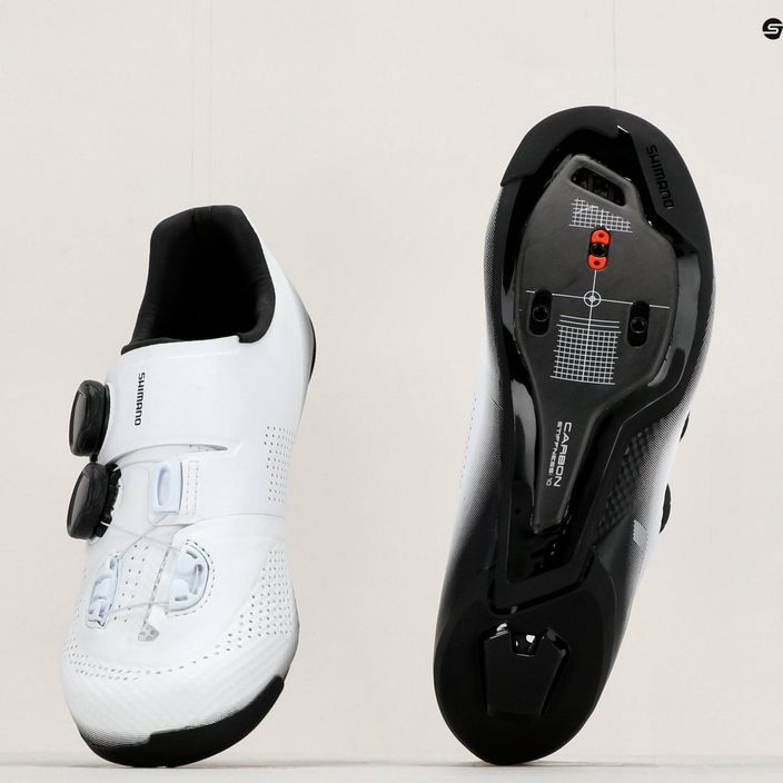 Dámská cyklistická obuv Shimano SH-RC702 bílá ESHRC702WCW01W41000 17