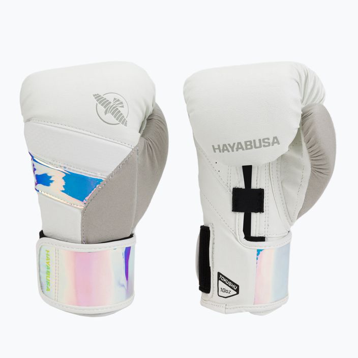 Hayabusa T3 boxerské rukavice bílé T314G-WIR 3
