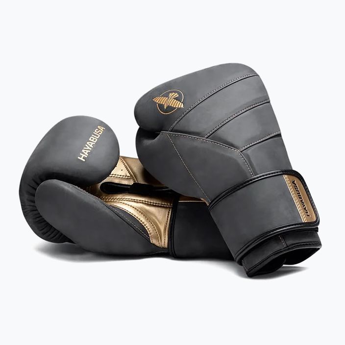 Boxerské rukavice Hayabusa T3 LX Vintage black/gold 2