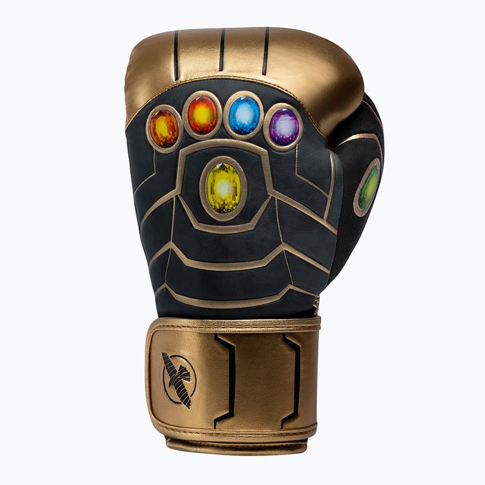 Boxerské rukavice Hayabusa Marvel's Thanos gold/black 2