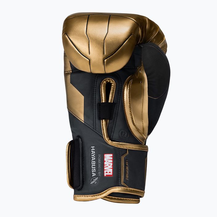 Boxerské rukavice Hayabusa Marvel's Thanos gold/black 3