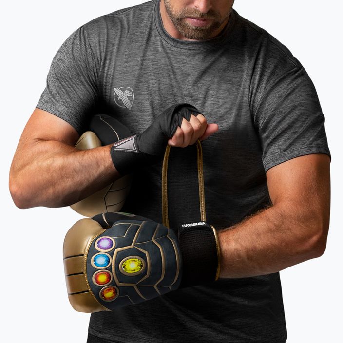 Boxerské rukavice Hayabusa Marvel's Thanos gold/black 7