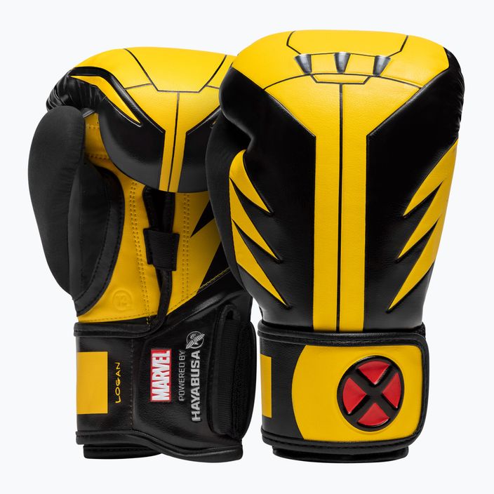 Boxerské rukavice Hayabusa Marvel's Wolverine yellow/black