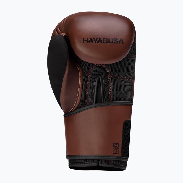 Hayabusa S4 Kožené hnědé boxerské rukavice S4LBG 2