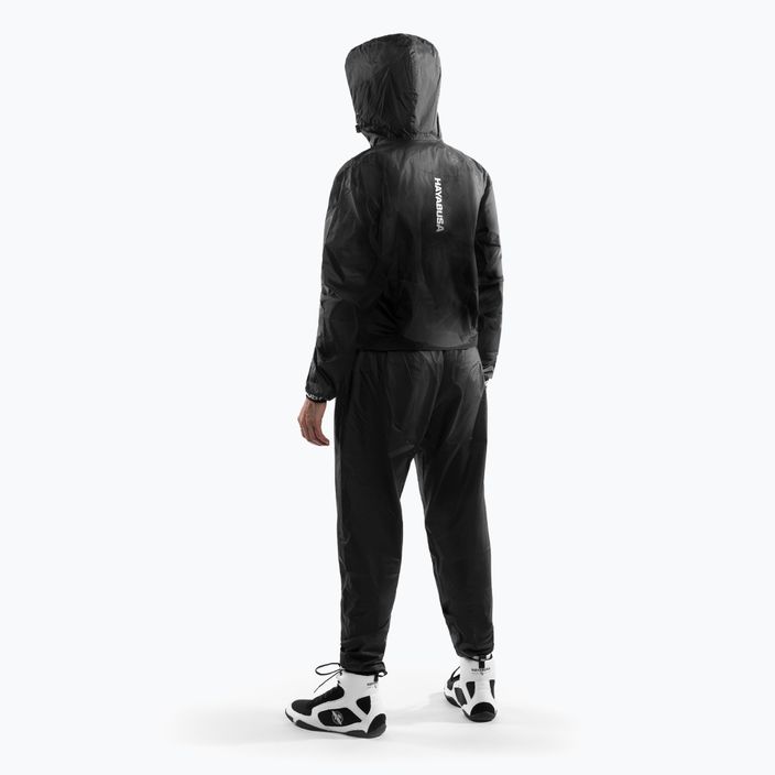 Saunový oblek Hayabusa Pro Hooded black 9