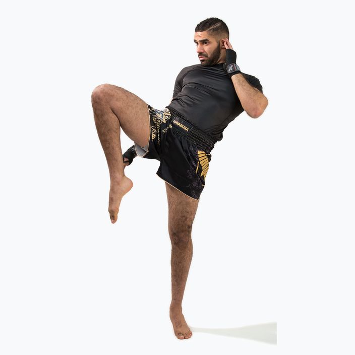 Pánské šortky Hayabusa Falcon Muay Thai black 5