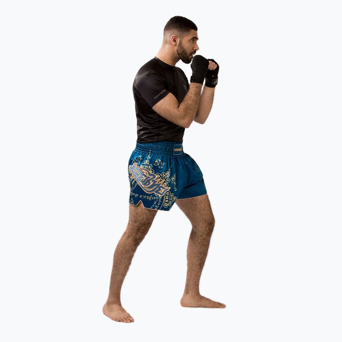 Pánské šortky Hayabusa Falcon Muay Thai blue 4