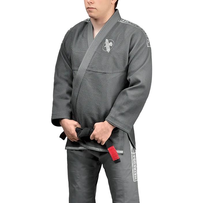 Hayabusa Lightweight Jiu Jitsu GI šedé kimono HLWJJG-GA1