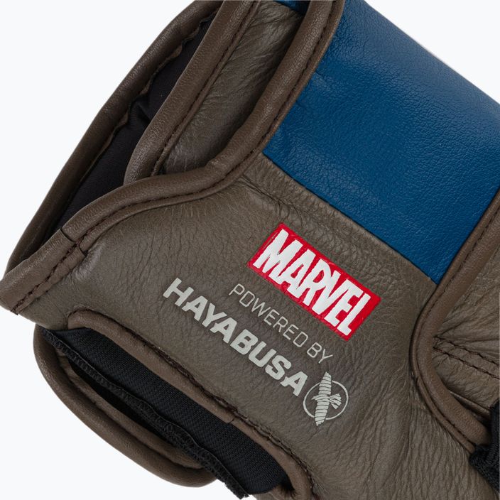 Hayabusa Capitan America boxerské rukavice modré MGB-CA 6