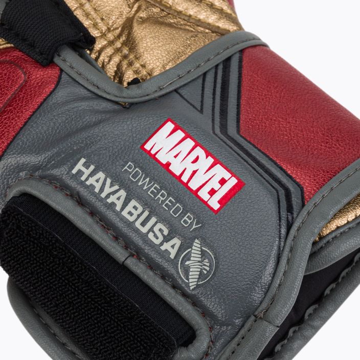 Hayabusa Iron Men boxerské rukavice červené MBG-IM-16 6