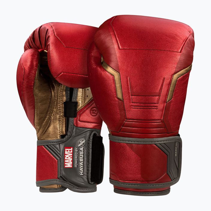 Hayabusa Iron Men boxerské rukavice červené MBG-IM-16 7