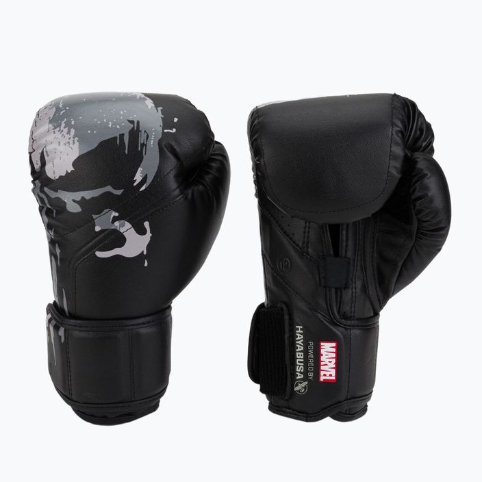 Hayabusa The Punisher boxerské rukavice černé MBG-TP 3