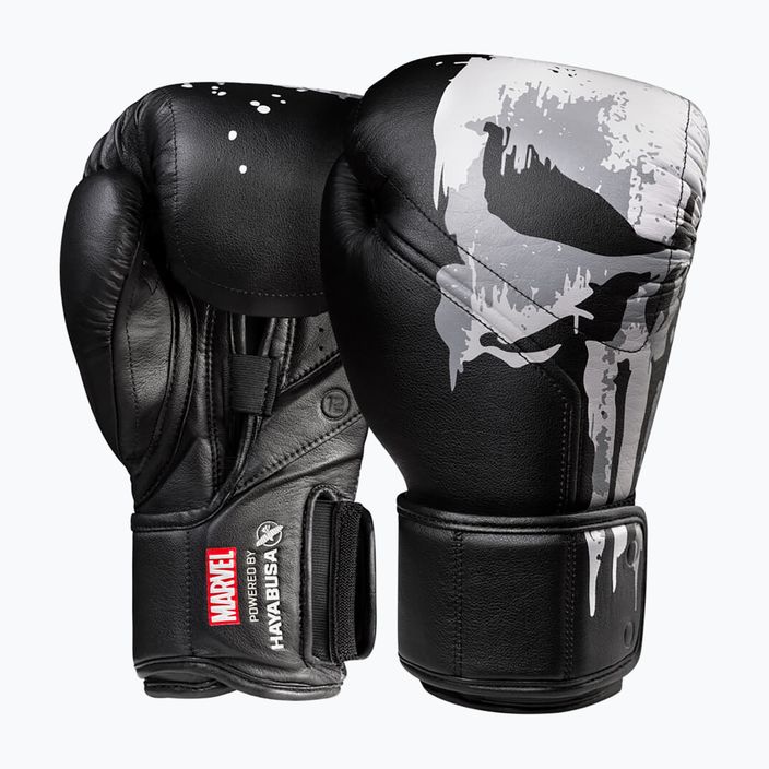 Hayabusa The Punisher boxerské rukavice černé MBG-TP 7