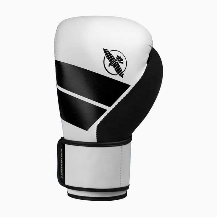 Hayabusa S4 černobílé boxerské rukavice S4BG 8
