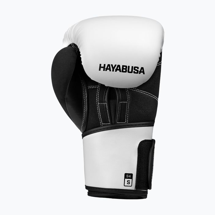 Hayabusa S4 černobílé boxerské rukavice S4BG 9