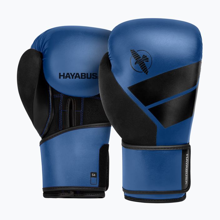 Hayabusa S4 modročerné boxerské rukavice S4BG 7