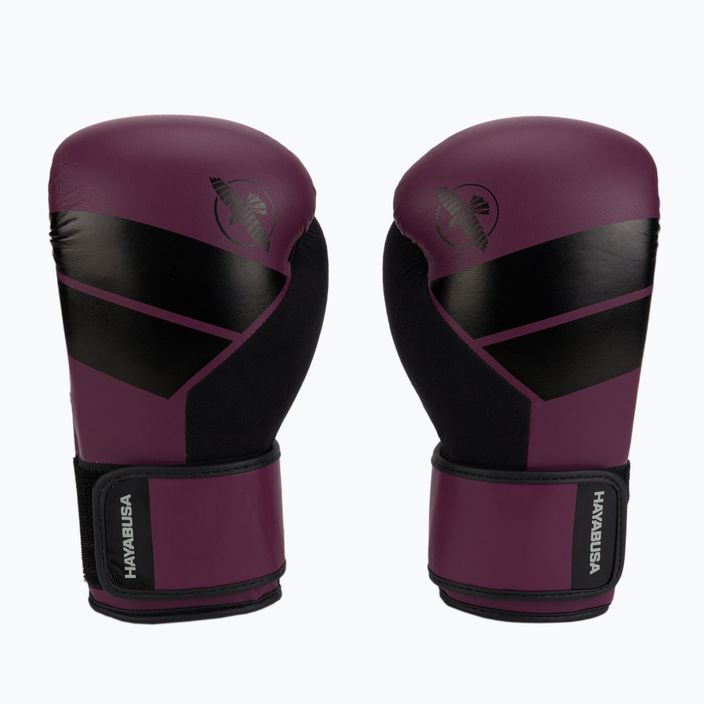 Hayabusa S4 fialové boxerské rukavice S4BG