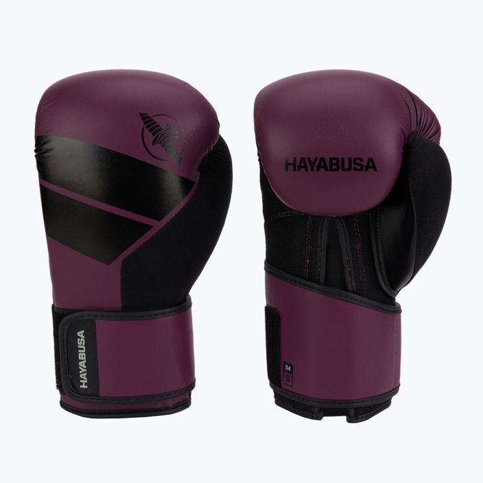 Hayabusa S4 fialové boxerské rukavice S4BG 3