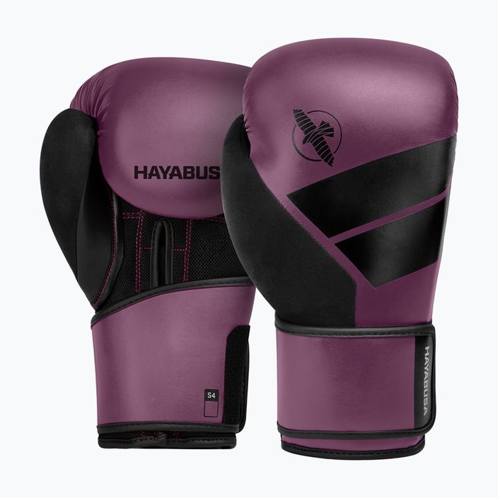 Hayabusa S4 fialové boxerské rukavice S4BG 8