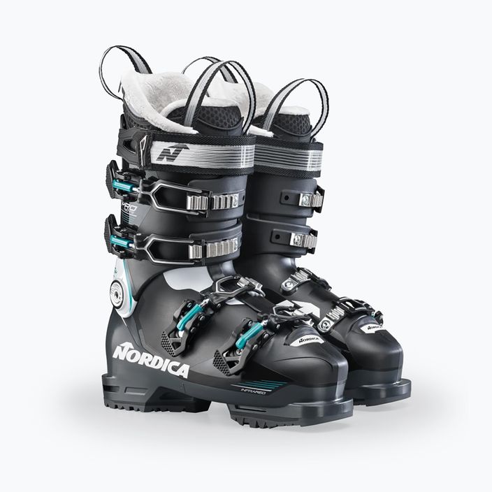 Dámské lyžařské boty Nordica Pro Machine 85 W GW black/white/green 6
