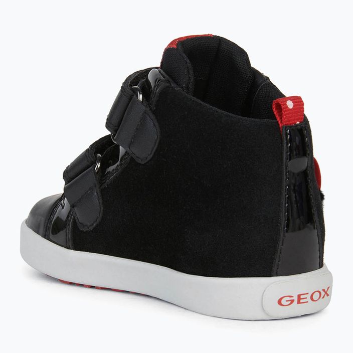 Dětské boty Geox Kilwi black/red 9
