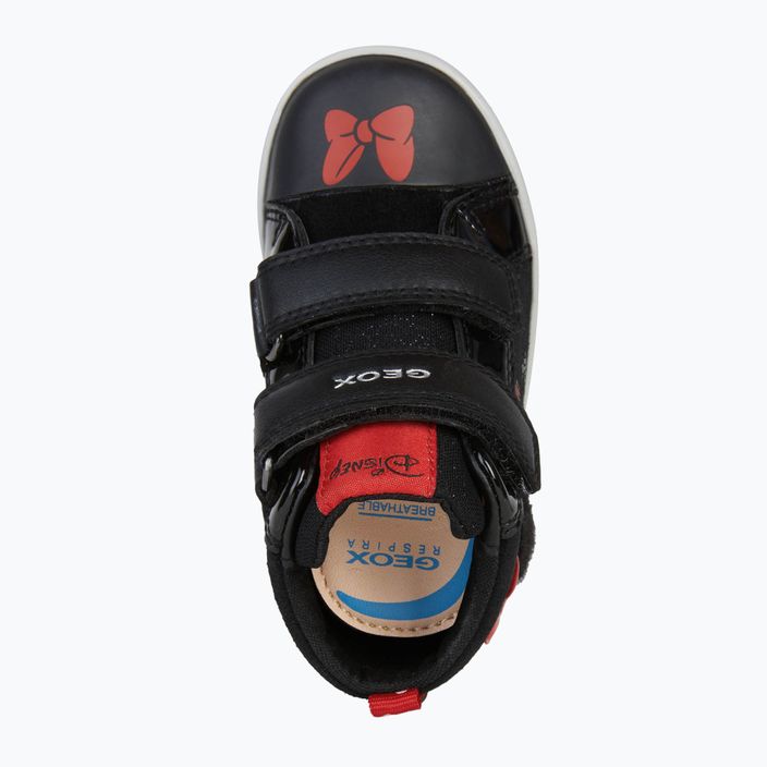 Dětské boty Geox Kilwi black/red 11