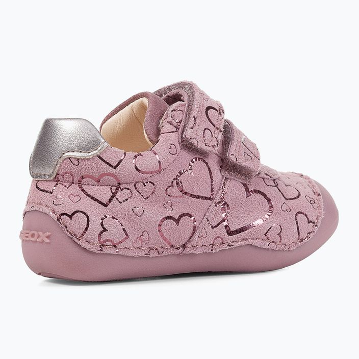 Dětské boty Geox Tutim dark pink/silver 10