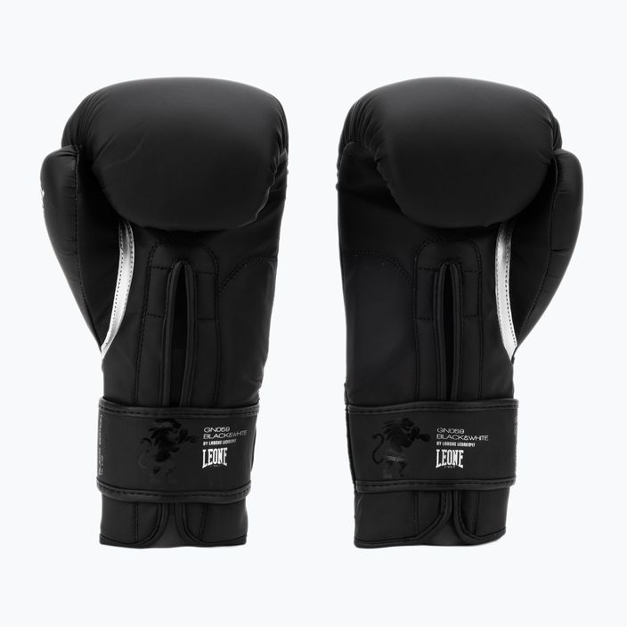 Boxerské rukavice Leone 1947 Black&White black GN059 2