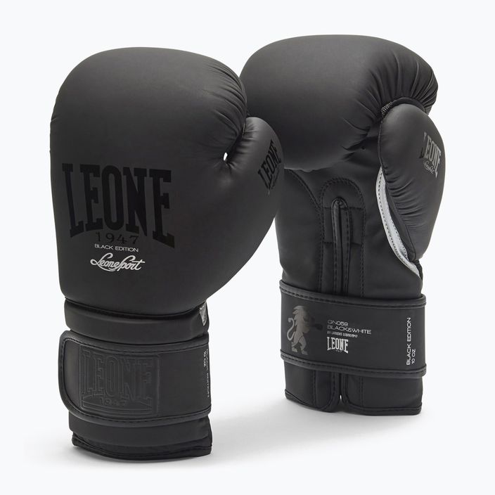 Boxerské rukavice Leone 1947 Black&White black GN059 6