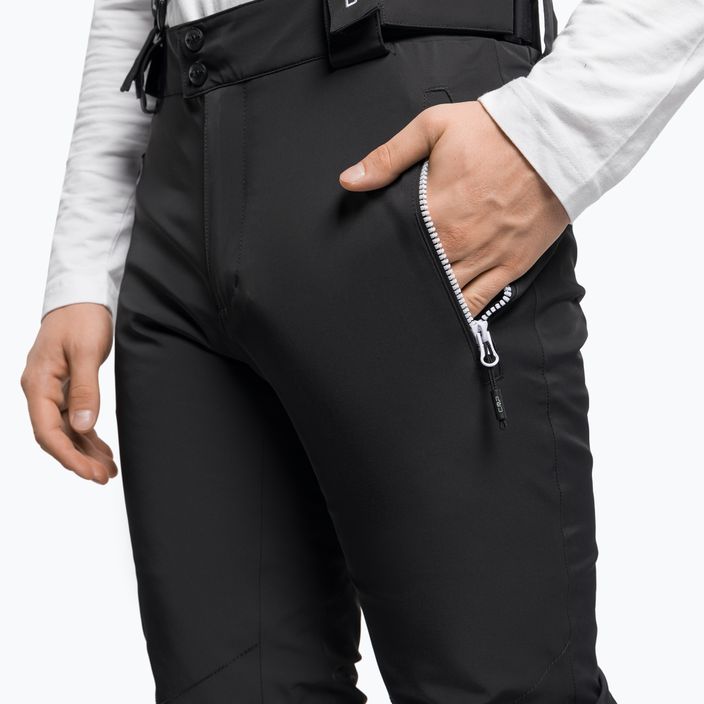 Pánské lyžařské kalhoty CMP černé 3W04467/U901 4