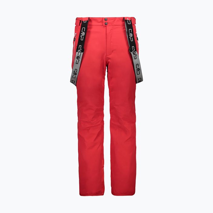 CMP pánské lyžařské kalhoty červené 3W04467/C580 7