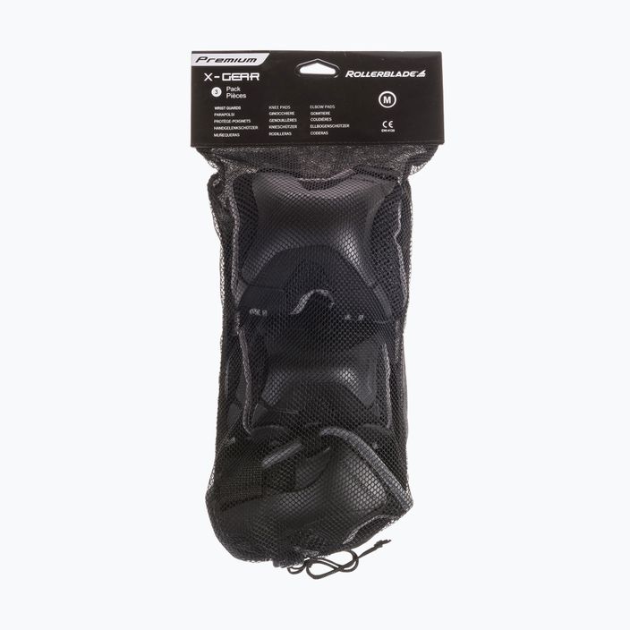 Sada pánských chráničů Rollerblade X-Gear 3 Pack black 067P0100 100 10
