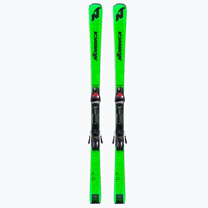 Sjezdové lyže Nordica DOBERMANN SPITFIRE 70 TI FDT zelené +TPX12 0A0244NB001