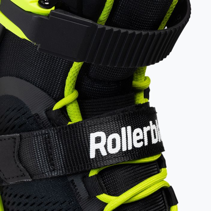 Rollerblade Microblade dětské kolečkové brusle černo-žluté 7101700215 5