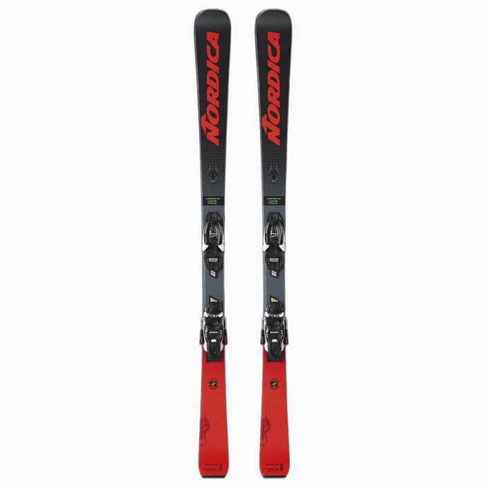 Dětské sjezdové lyže Nordica DOBERMANN Combi Pro S FDT + Jr 7.0 black/red 0A1330ME001 10