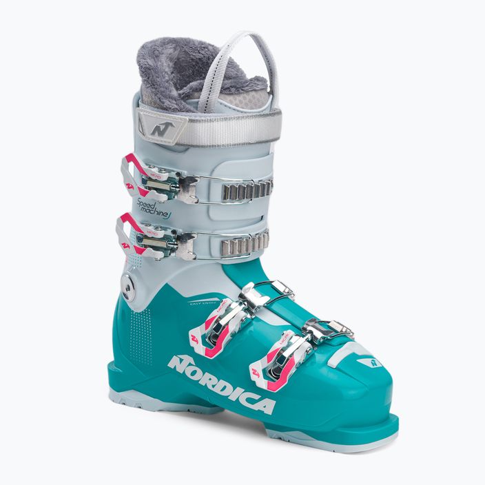 Dětské lyžařské boty Nordica Speedmachine J4 modro-bílé 050736003L4