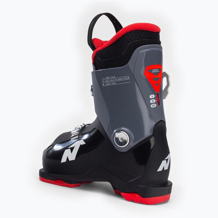 Dětské lyžařské boty Nordica Speedmachine J2 black/grey 050862007T1 2