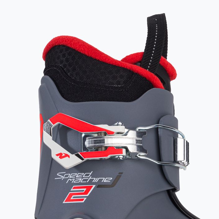 Dětské lyžařské boty Nordica Speedmachine J2 black/grey 050862007T1 6