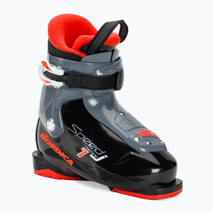 Dětské lyžařské boty Nordica Speedmachine J1 black/anthracite/red