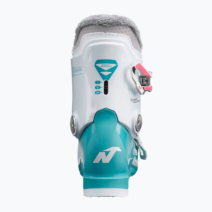 Dětské lyžařské boty Nordica Speedmachine J2 modré a bílé 11