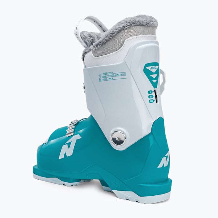 Dětské lyžařské boty Nordica Speedmachine J2 modré a bílé 2