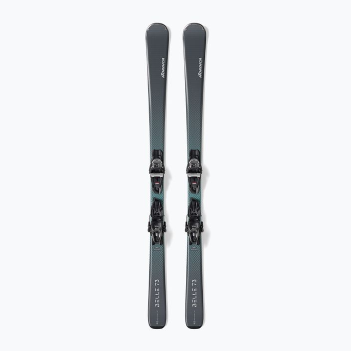 Dámské sjezdové lyže Nordica Belle 73 + TP2 COMP10 FDT grey/aqua