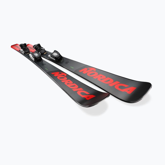 Dětské sjezdové lyže Nordica Doberman Combi Pro S + J7.0 FDT black/red 7