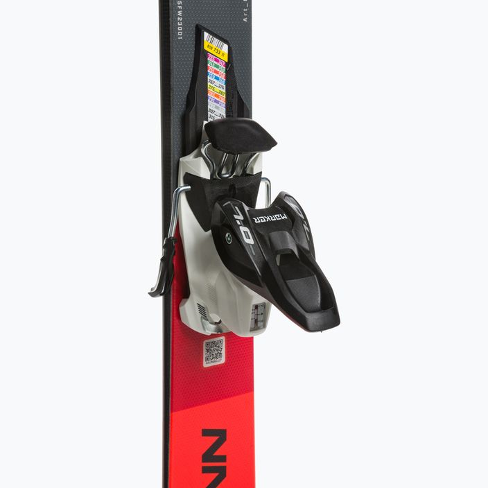 Dětské sjezdové lyže Nordica Doberman Combi Pro S + J7.0 FDT black/red 5