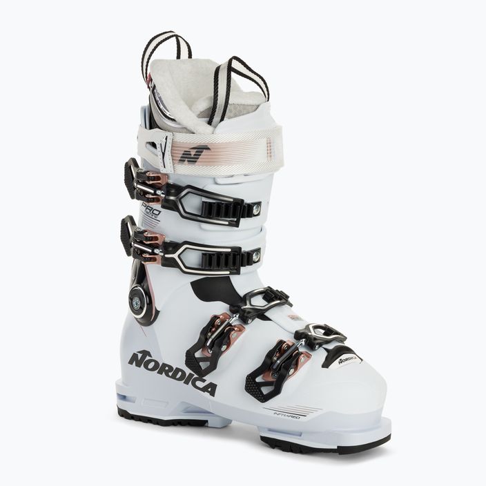 Dámské lyžařské boty Nordica Pro Machine 105 W GW white/black/pink